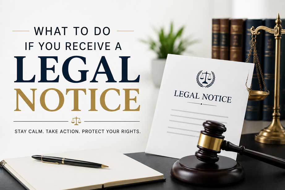 What to Do If You Receive a Legal Notice: A Complete Guide